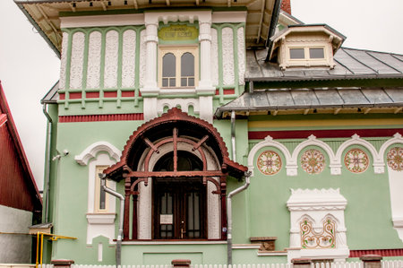 Church of the Intercession of the Blessed Virgin Mary in Targu Jiu Romaniaの写真素材