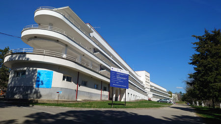 Modern architecture in Tbilisi, Georgia.