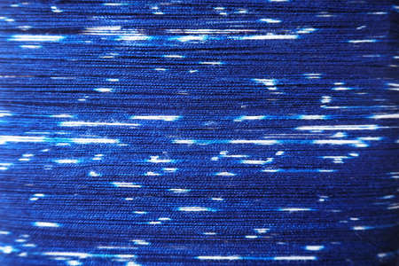 Natural indigo dye cloth.の写真素材