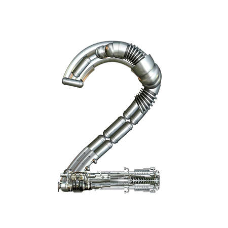 Number technically, twoの写真素材