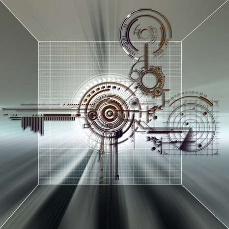 Generator of random to determine the futureの写真素材