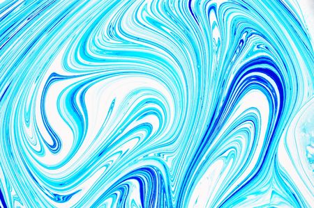 Acrylic colors blue and white  diffusion 