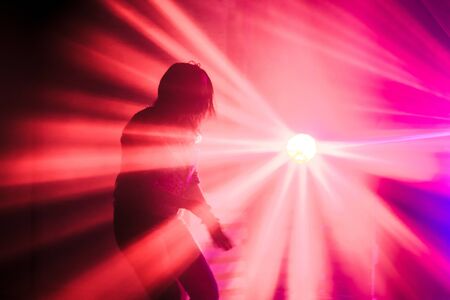 People in the nightclubの写真素材