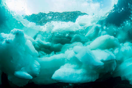 Drift Ice in Rausu,Shiretokoの写真素材