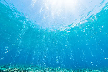 Diver's Bubbleの写真素材