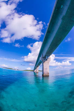 Clear Sea and Skyの写真素材