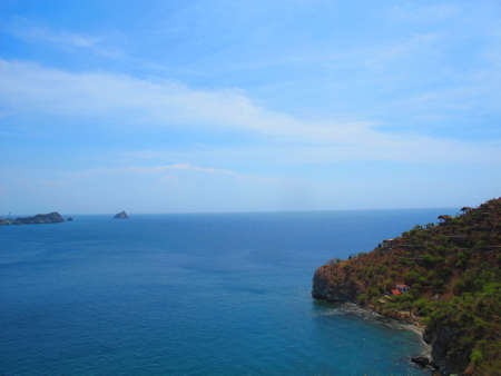 Landscapes of the coasts of Santa Marta, Colombiaの写真素材