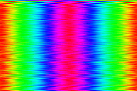Bright mix of coloured stripes and zig zagsの写真素材