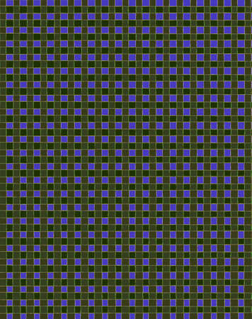 Different colored squares in a reapeating patternの写真素材