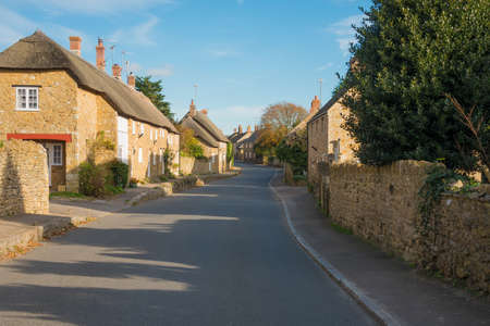 Abbotsbury Village is in the County of Dorset,UKの写真素材
