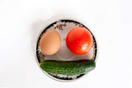 vegetable smileの写真素材