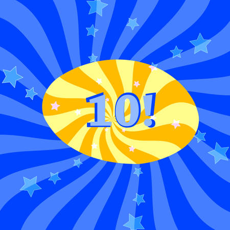 Abstract Solar Background With Stars のイラスト素材