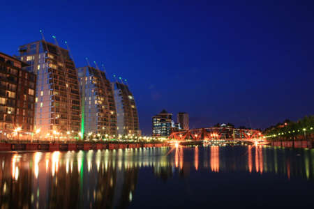 Salford Quays NV Buildingsの写真素材