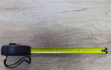 Measuring Roulette on the tableの写真素材