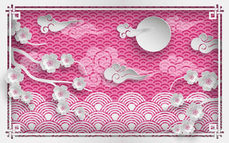 3D High Decoration Background Wallpaperの写真素材