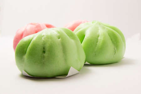 Kuih Pau or Chinese steamed bunの写真素材