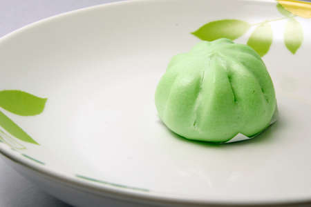 Kuih Pau or Chinese steamed bunの写真素材