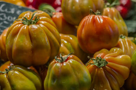 Colorful Vegetables and Fruits , Marketの写真素材