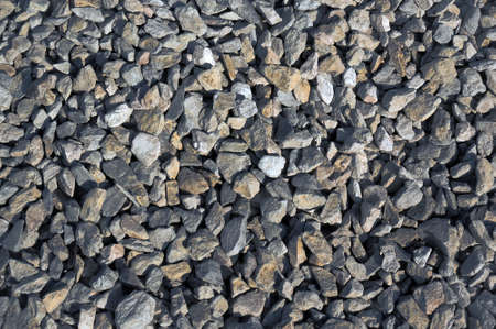 Rough construction rough stone in the backgroundの写真素材