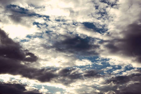 Background of storm clouds before a thunder-storm