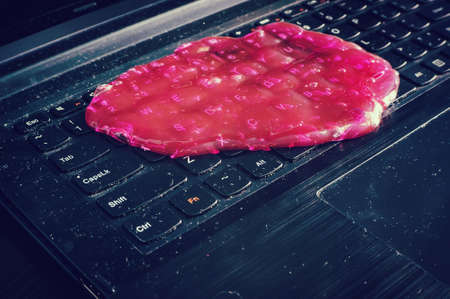 Slime is the ultimate tool to clean the keyboard from dust and dirt