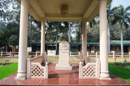 National Gandhi Museum New Delhi. India, 26 January 2018: Gandhi Smriti, former Birla House. Gandhi Smriti is a one of the most popular tourist place in New Delhi.のeditorial素材
