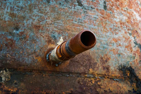Rusty pipes background, Rust , Pipe rough craneの写真素材