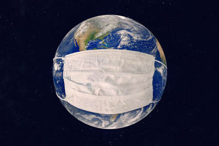 world health organization WHO declares an international emergency in connection with outbreak of new pneumonia caused by coronavirus covid-19 virus.の写真素材