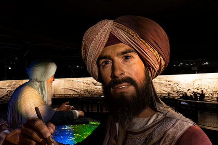 Dubai, United Arab Emirates. November 29th, 2022: Expo 2020 Alif - The Mobility Pavilion architectureのeditorial素材