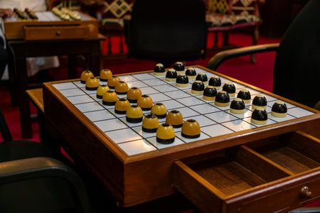 Dama is a traditional Qatari or Arabic board game played on a checkered board. Turkish checkers....