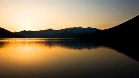 Sunset sceneryの写真素材