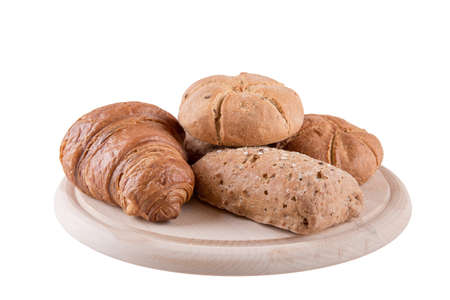 Different types of breadの写真素材