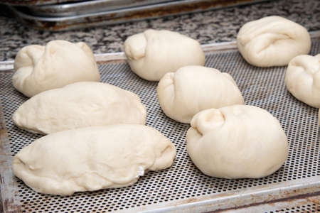 Preparation of bakery snacks - selective focus