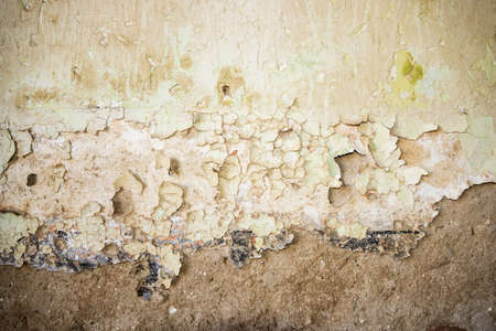 old peeled wallの写真素材