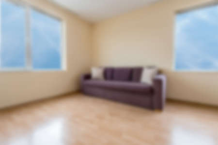 Abstract blur modern living room interior for background - copy spaceの写真素材