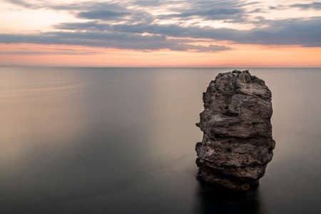 Marine landscape from Tyulenovo village, Bulgaria, Eastern Europeの写真素材