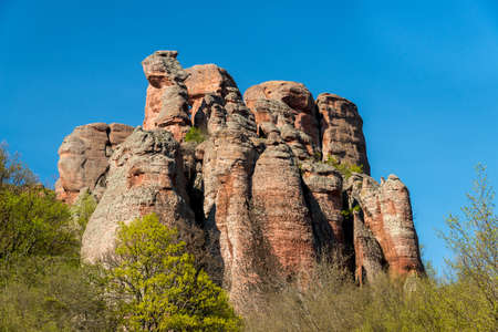 The rocks of Belogradchik (Bulgaria)の写真素材