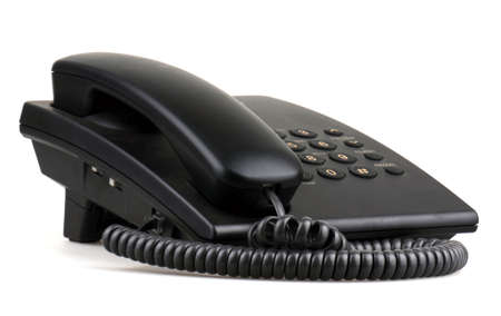 Phone isolated on whiteの写真素材