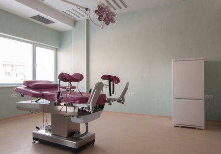 Therapeutic and diagnostic rooms with medical equipmentのeditorial素材