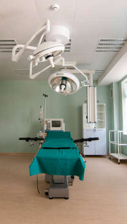 Therapeutic and diagnostic rooms with medical equipmentのeditorial素材