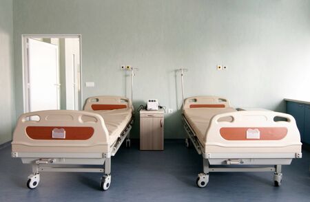 Therapeutic and diagnostic rooms with medical equipmentのeditorial素材