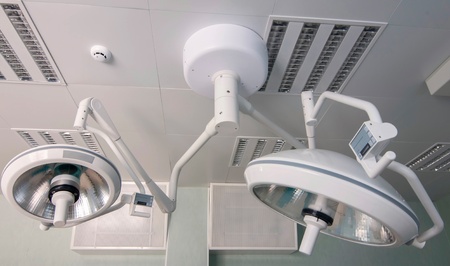Therapeutic and diagnostic rooms with medical equipment
