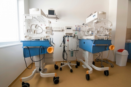 Therapeutic and diagnostic rooms with medical equipmentのeditorial素材