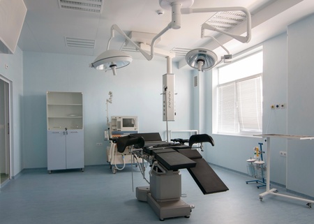 Therapeutic and diagnostic rooms with medical equipmentのeditorial素材
