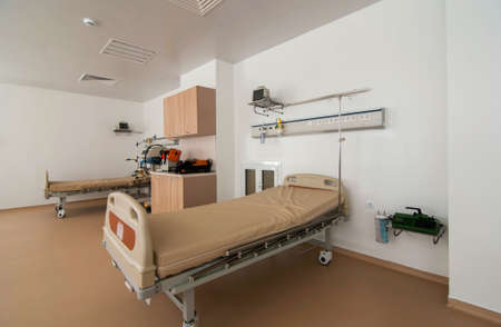 Therapeutic and diagnostic rooms with medical equipmentのeditorial素材