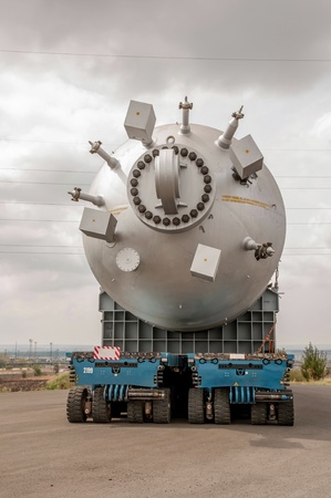 Hydrocracking mega installation. の写真素材