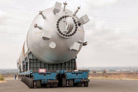 Hydrocracking mega installation.の写真素材