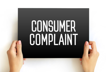 Consumer Complaint - expression of dissatisfaction on a consumer's behalf to a responsible party,...