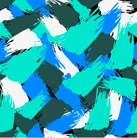 Seamless abstract pattern of colored spots. Ideal for packaging, textiles, backgrounds, covers. vector illustration.のイラスト素材