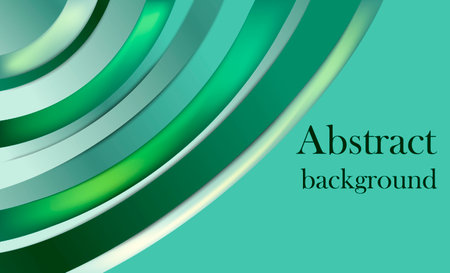 Abstract background in green natural colors with minimalist combinations. Suitable for banners, business cards, posters, flyers. vector illustration.のイラスト素材